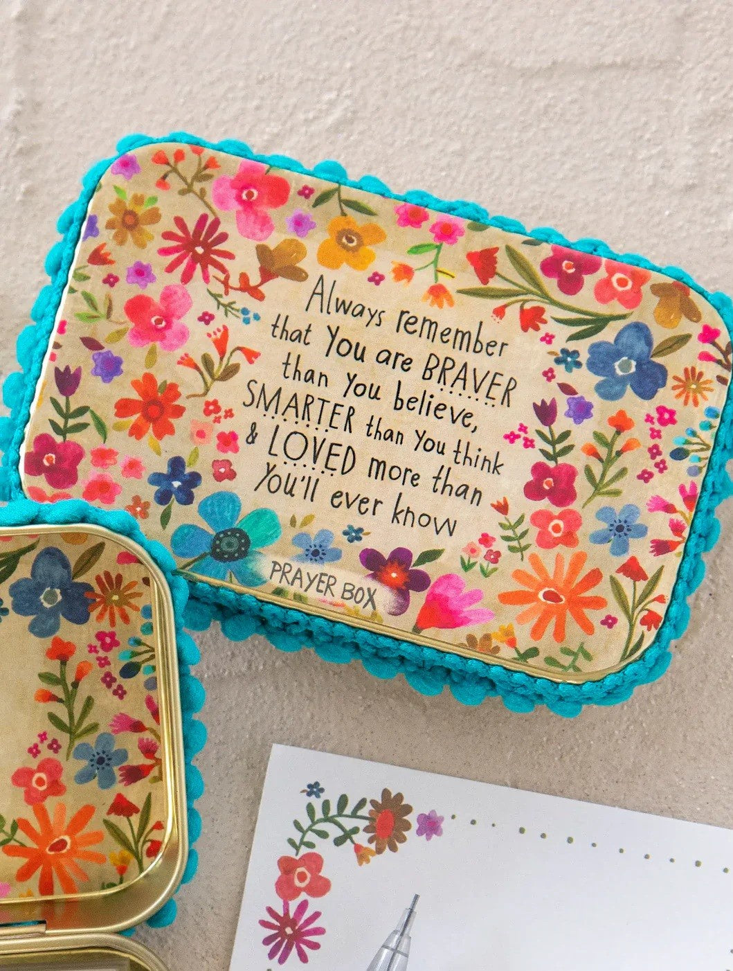 Tin Prayer Box - You Are Brave