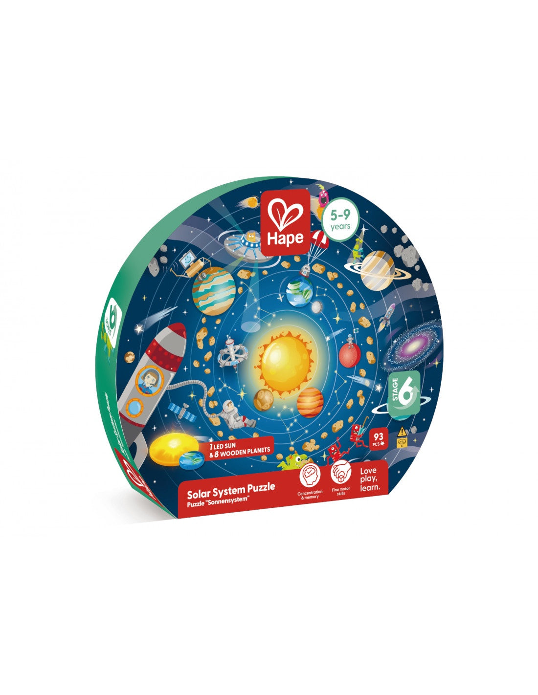 Hape Solar System Puzzle 93 pcs