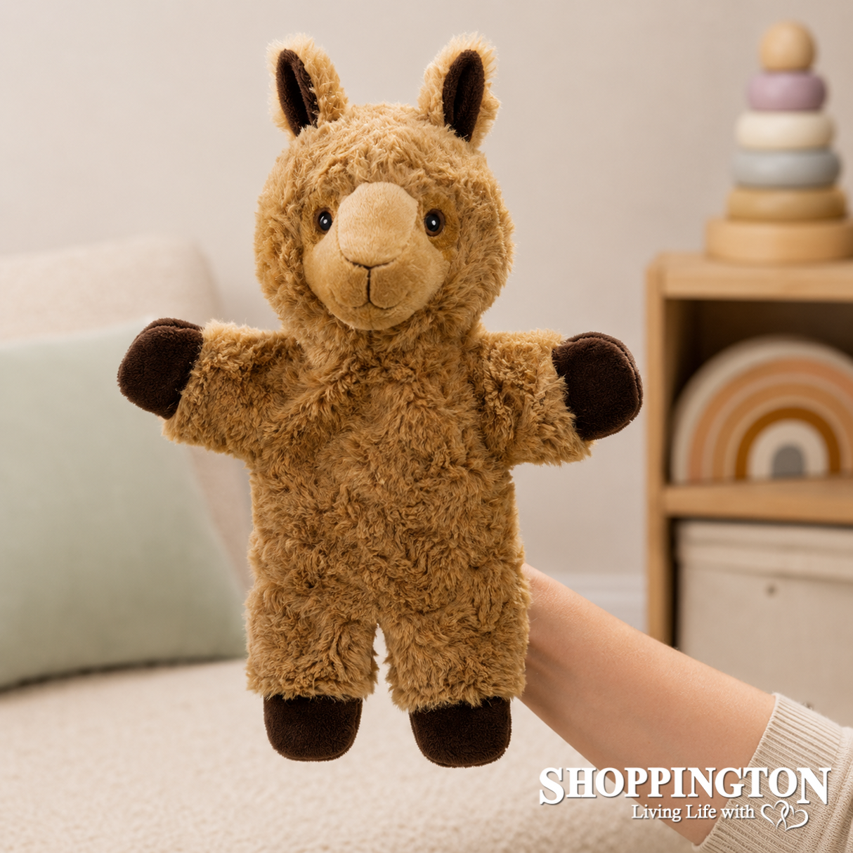 Eco Walking Puppet - Alpaca