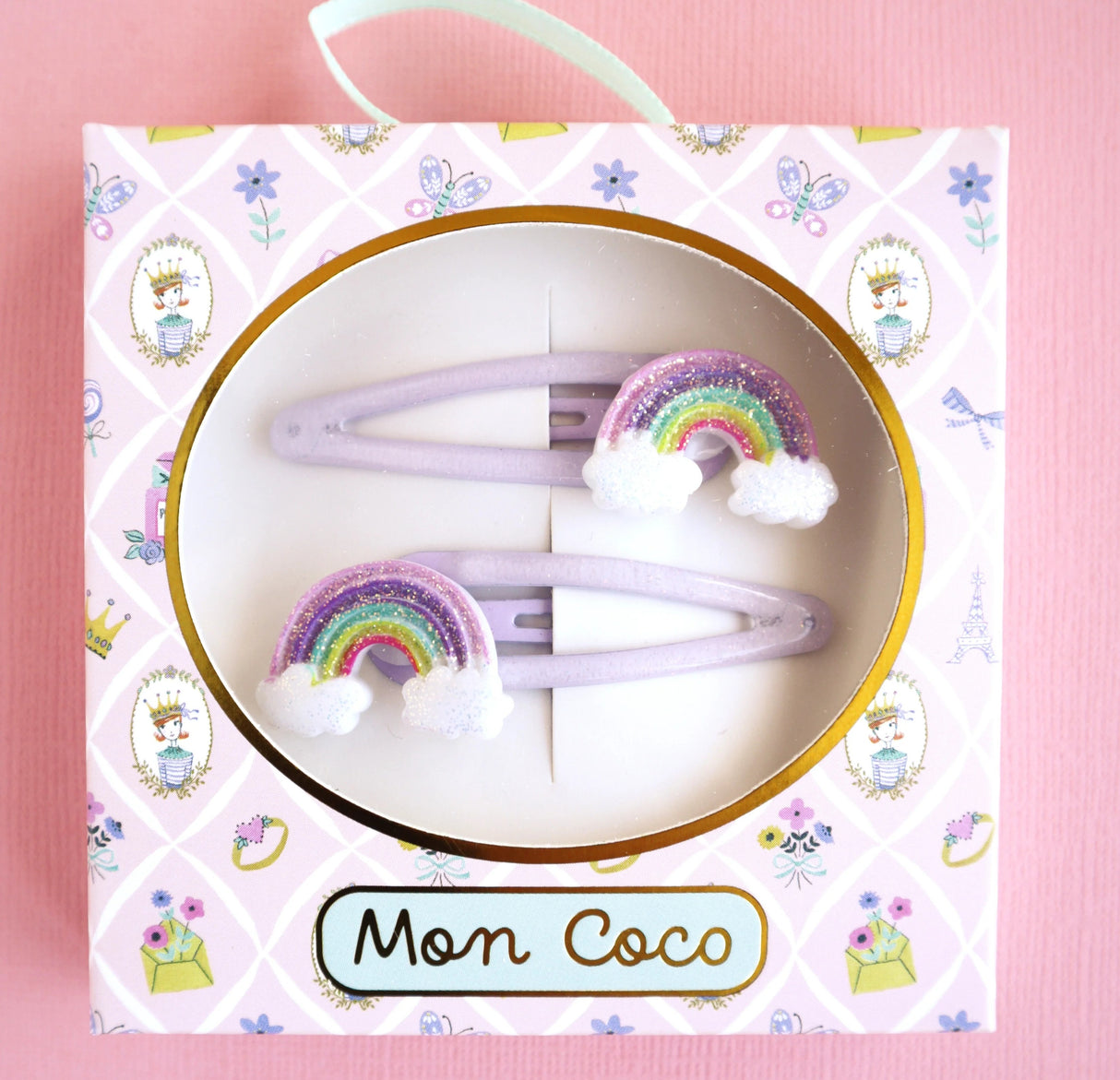 Mon Coco - Rainbow Cloud Hairclip