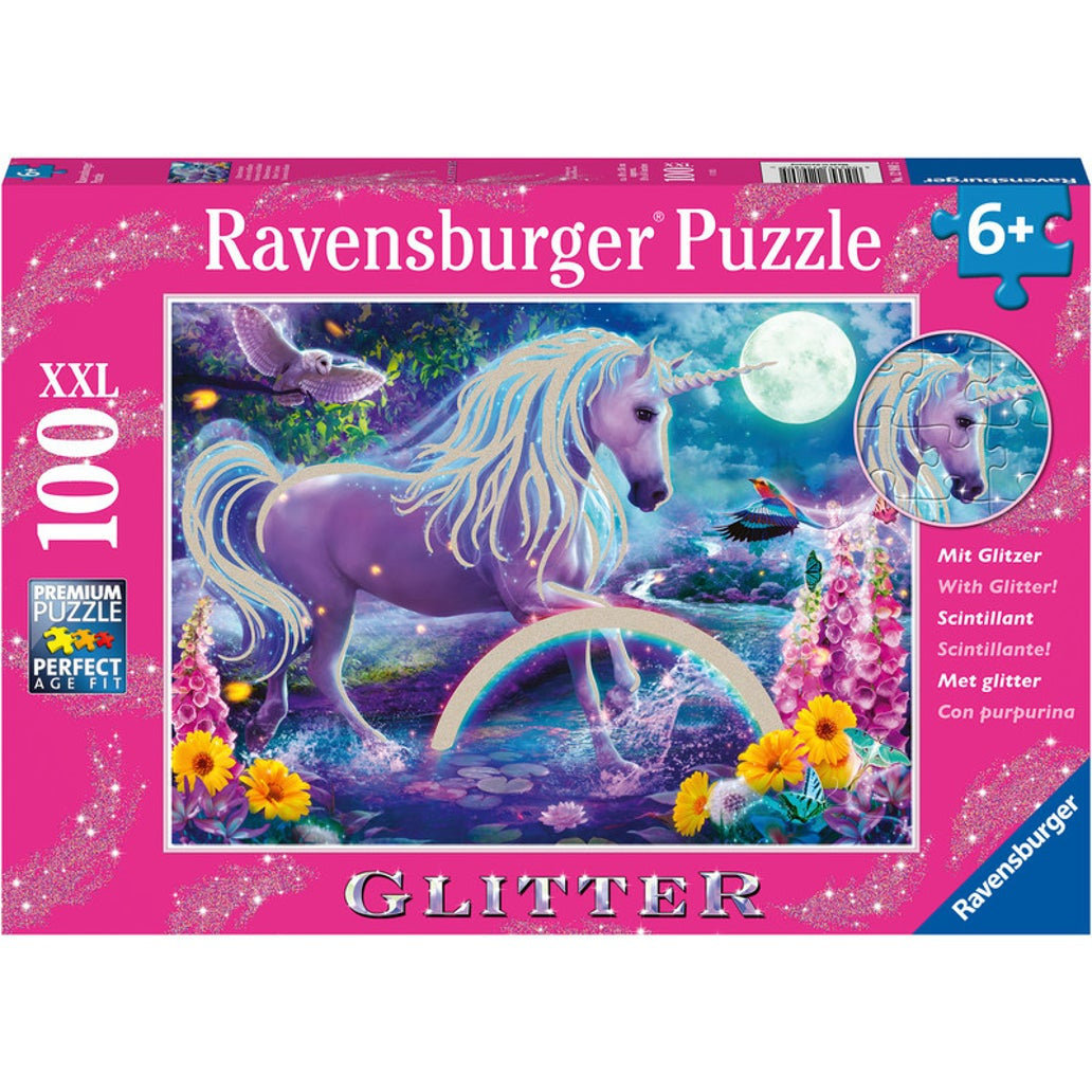 Ravensburger Unicorn Puz Glitter 100 Pieces