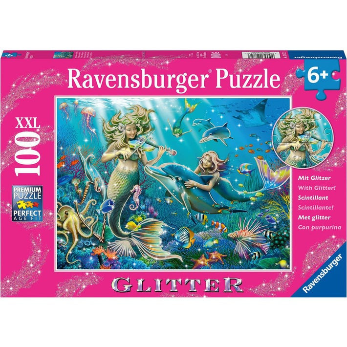 Ravensburger Underwater Beauties Glitter 100 Pieces