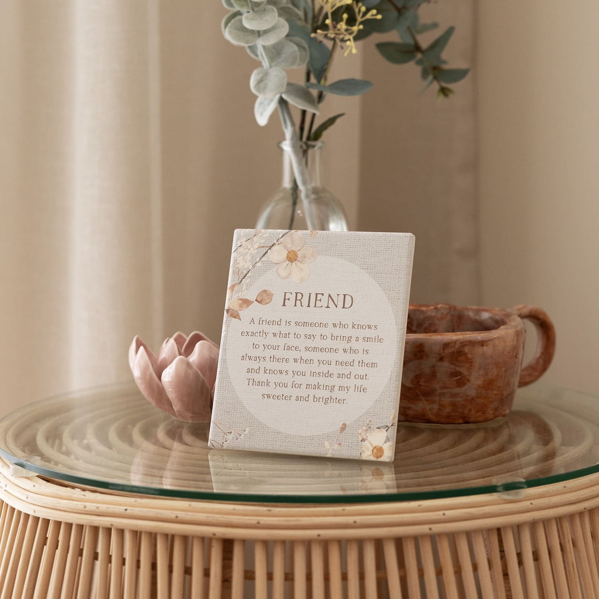 Rustic Meadow Verse - Friend