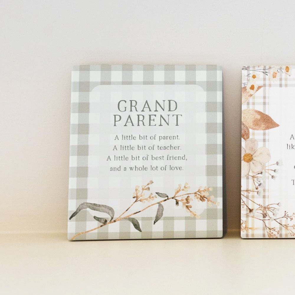 Rustic Meadow Verse - Grandparents