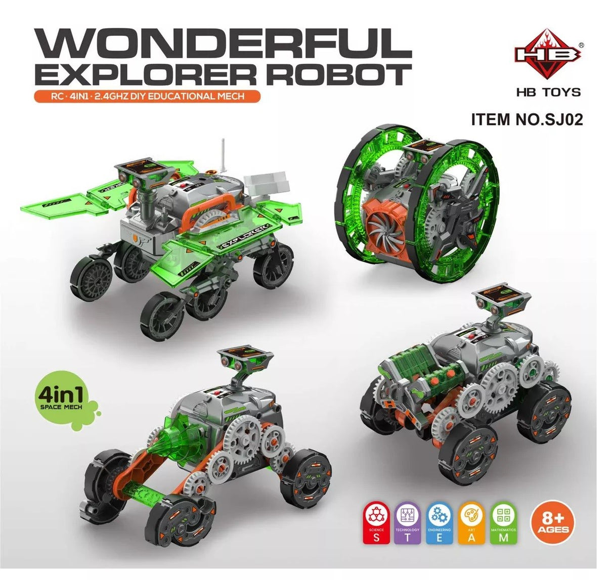 Wonderful Explorer Robot