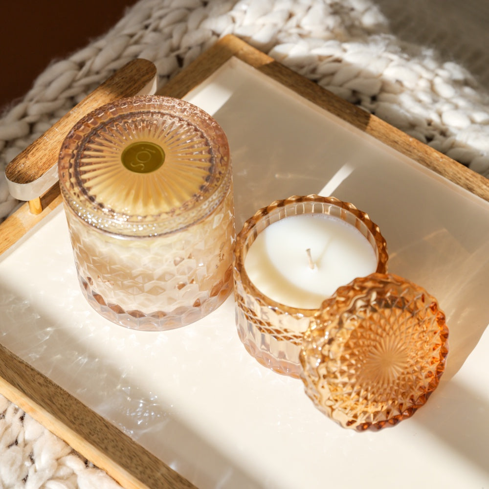 The SOi Co Shimmer Candle - Sparkling Vanilla