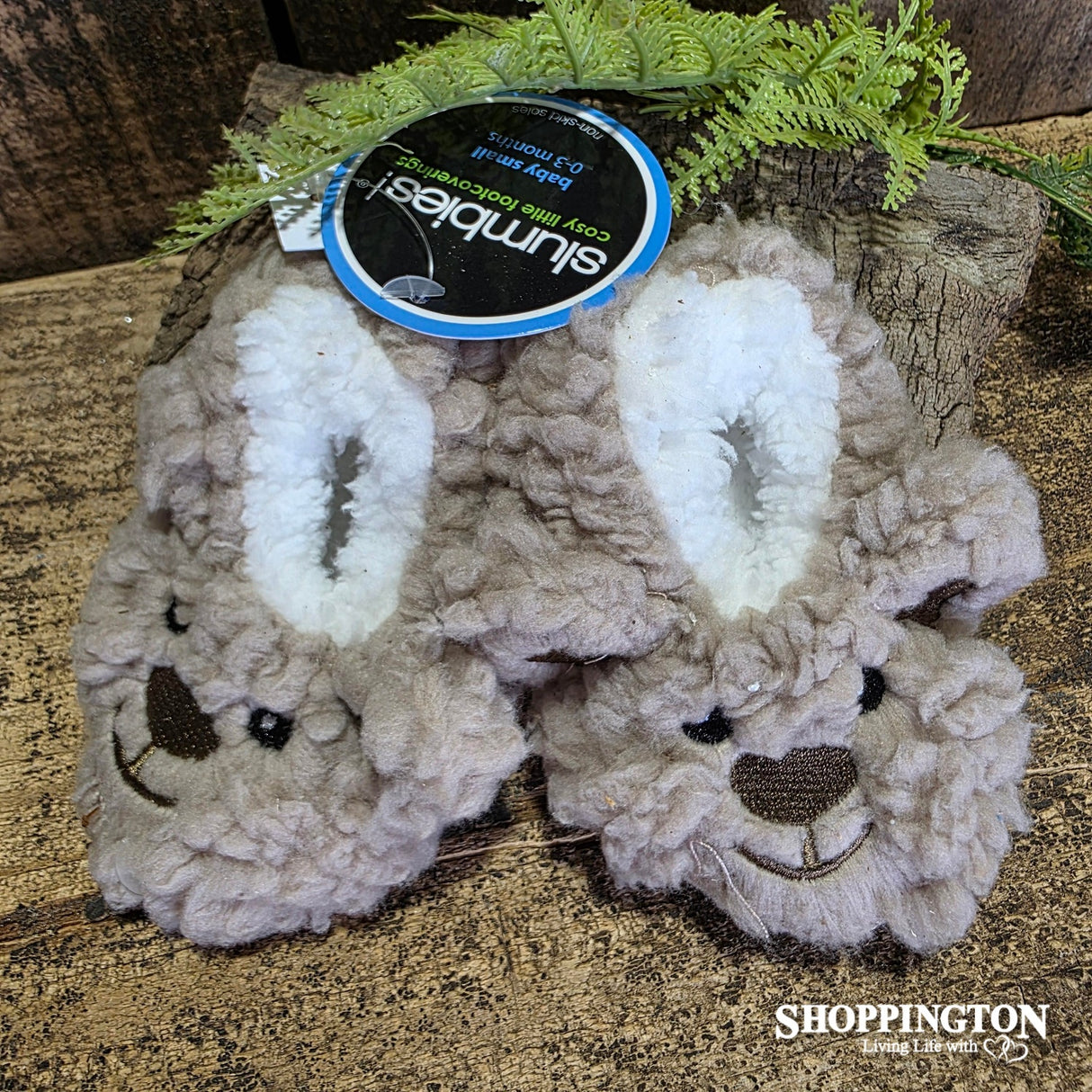 Baby Sherpa Slipper Slumbies - Bear