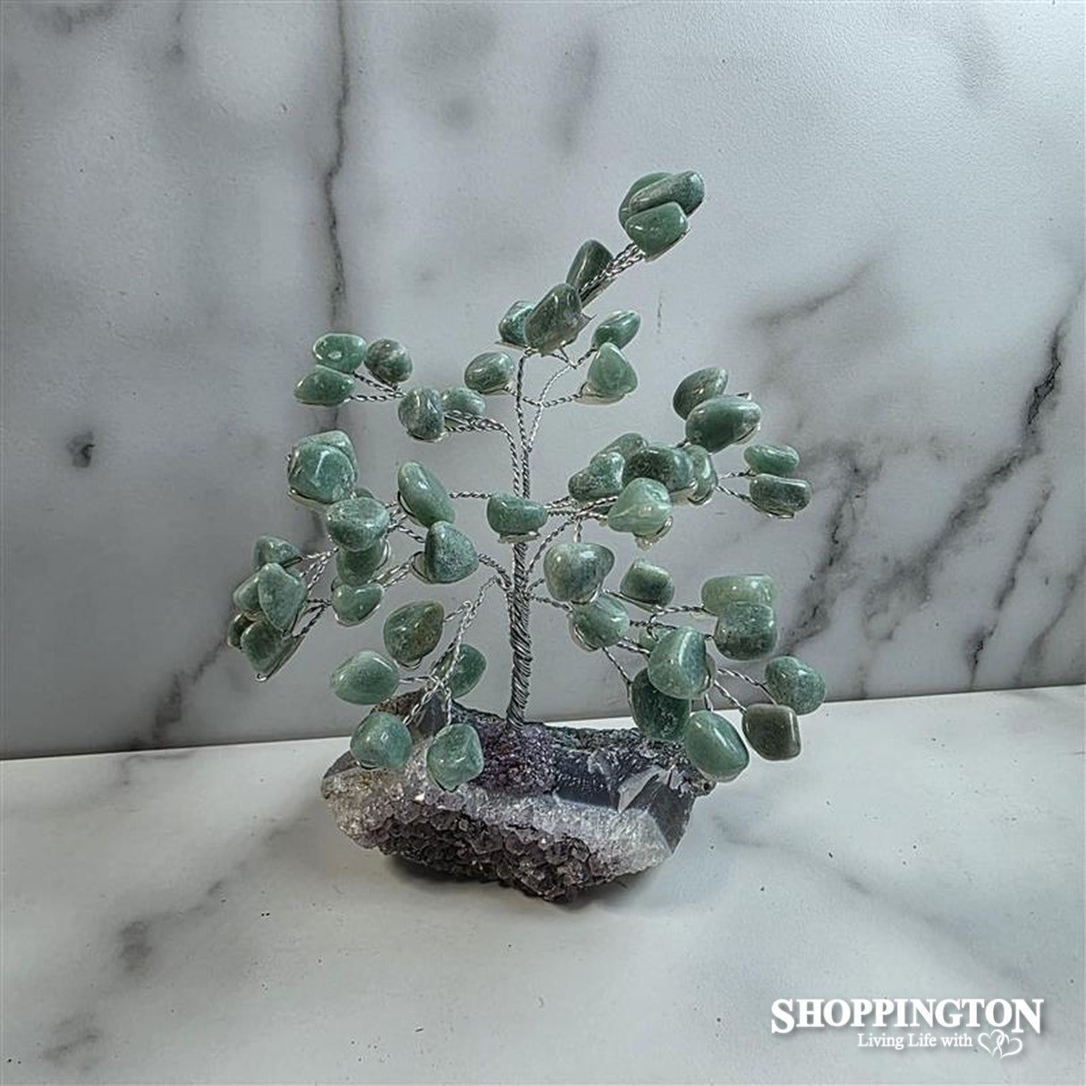 Crystal Gemstone Wire Tree - Aventurine