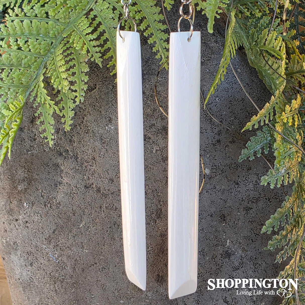 Bone Earrings - Adeze Lge
