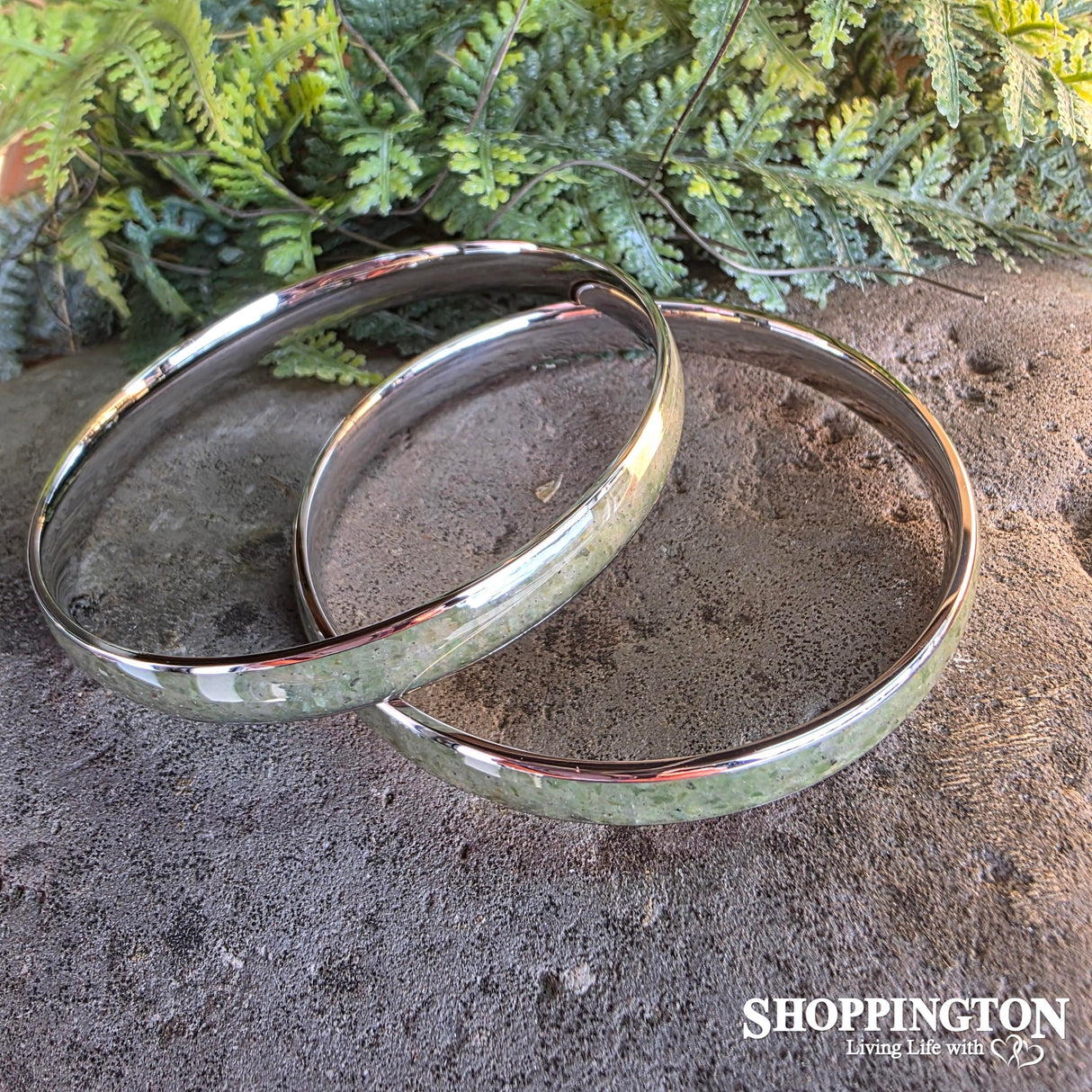 Pounamu Stainless Steel Bracelet 66mm