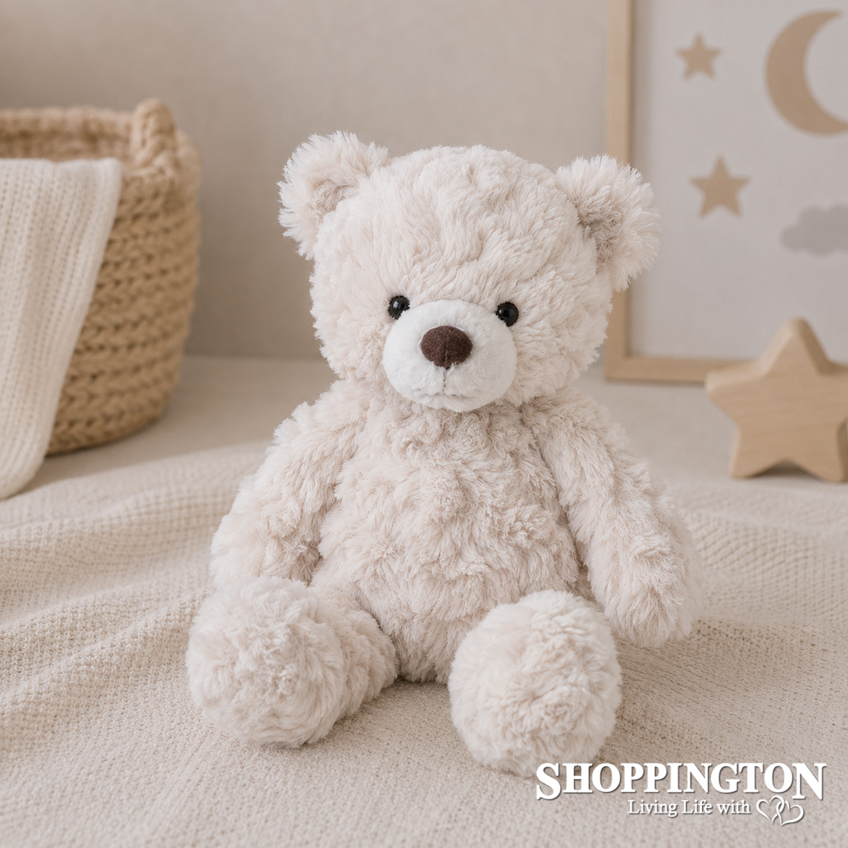 Mary Meyer Nursery Cream Putty Bear