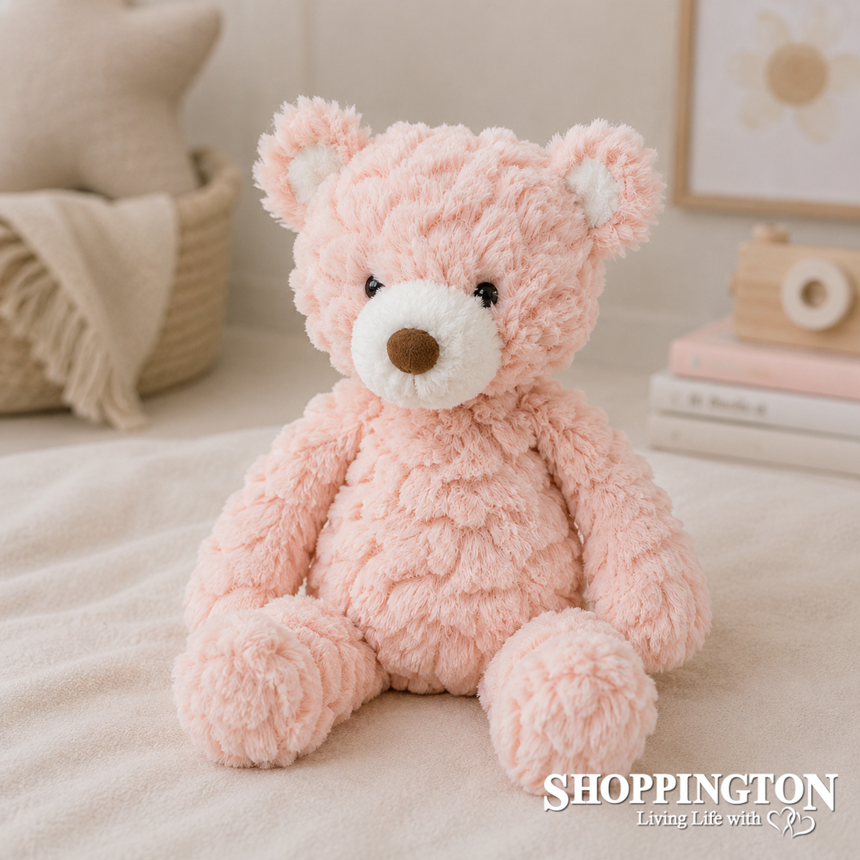 Mary Meyer Blush Putty Bear