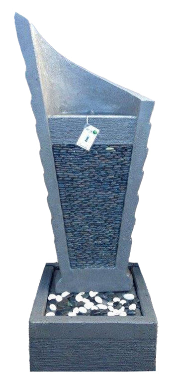 Spinnaker Water Feature - Grey 50cm x 144cm