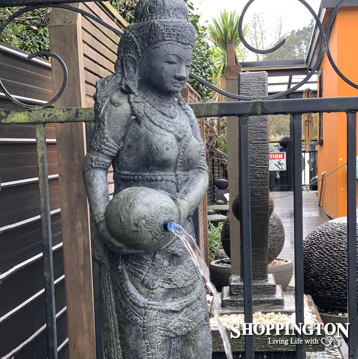 Balinese Goddess (standing) Water Feature 50cm x 155cm