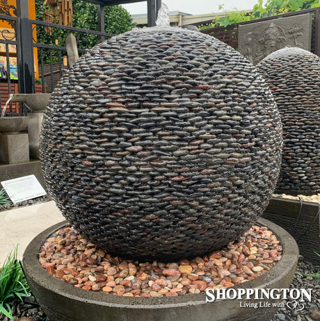Stone Ball Water Feature 90cm
