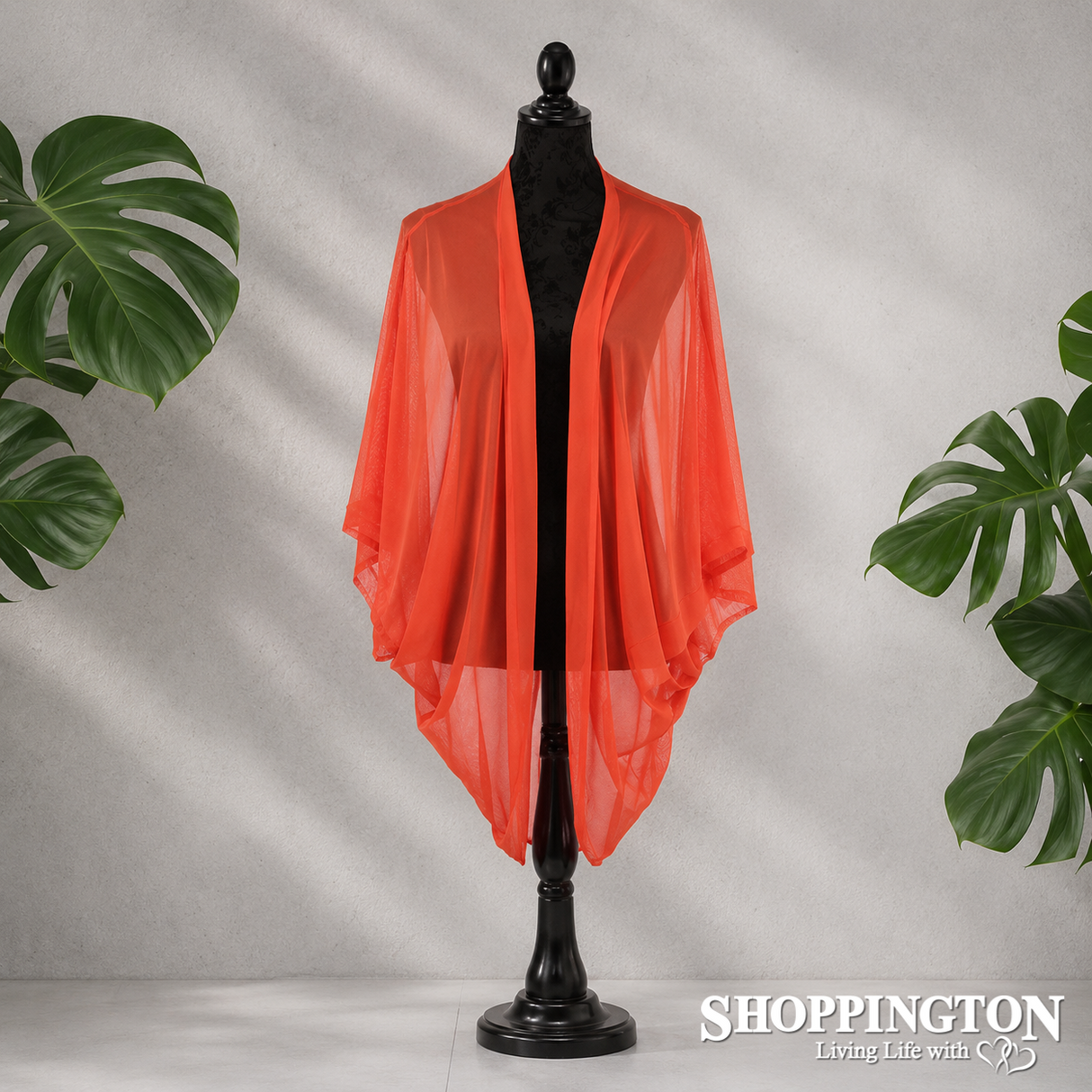 Shrug - Mesh Summer Weight - Watermelon