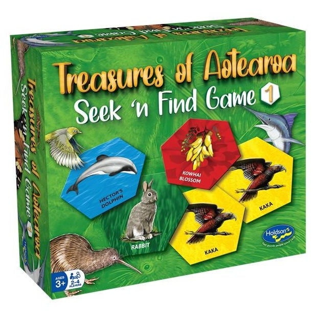 Treasures of Aotearoa Seek & Find Game #1
