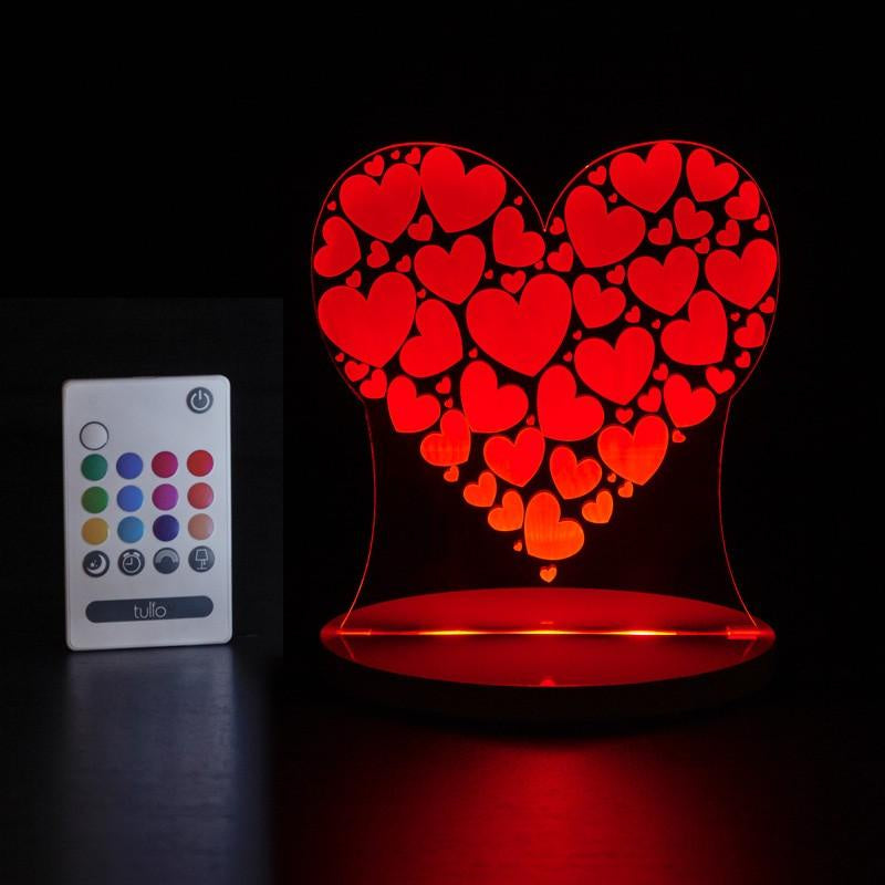 Tulio Dream Night Light - Heart