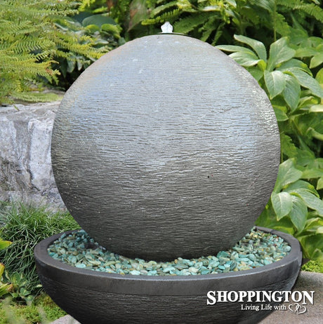 Concrete Ball Water Feature 100cm x 125cm