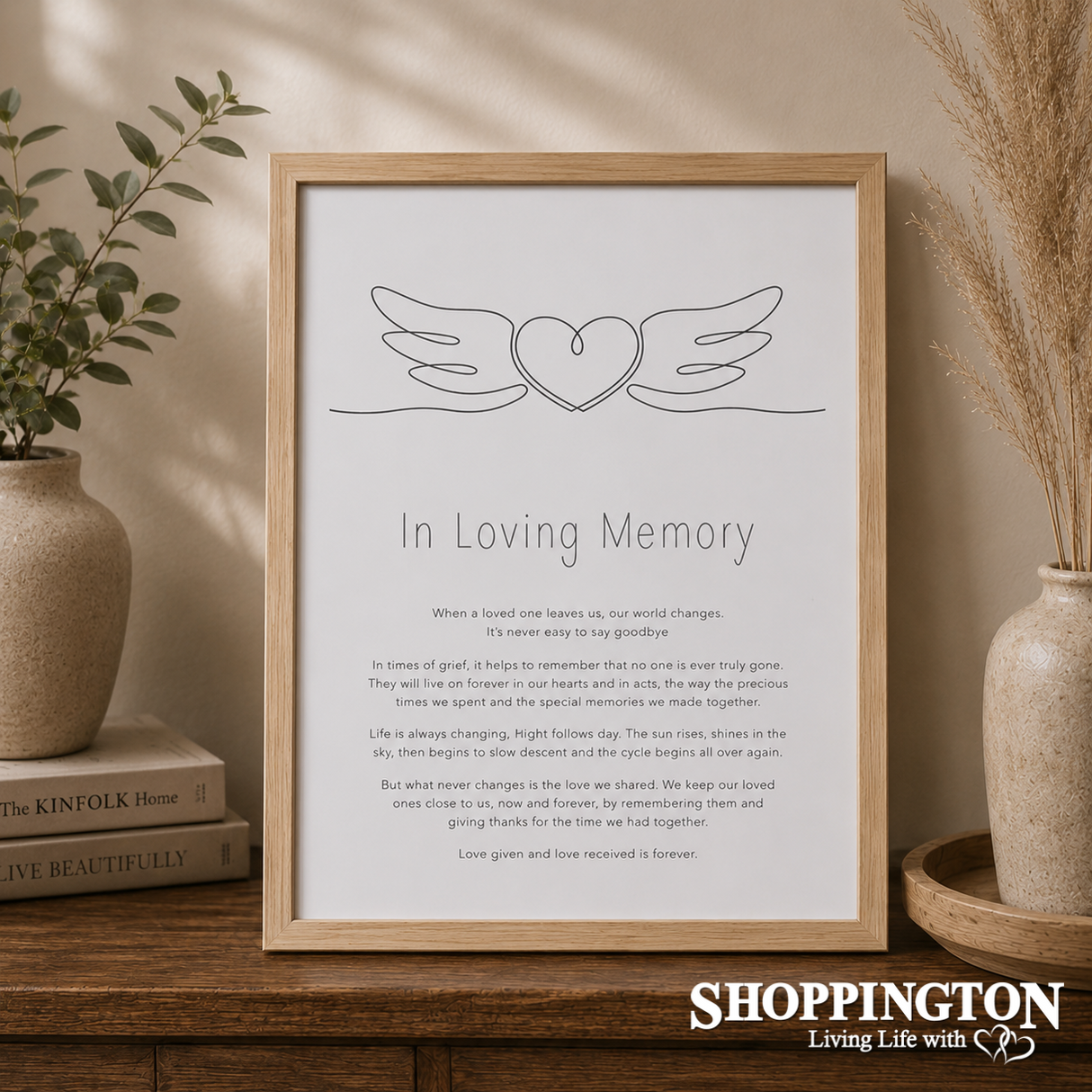In Loving Memory Frame