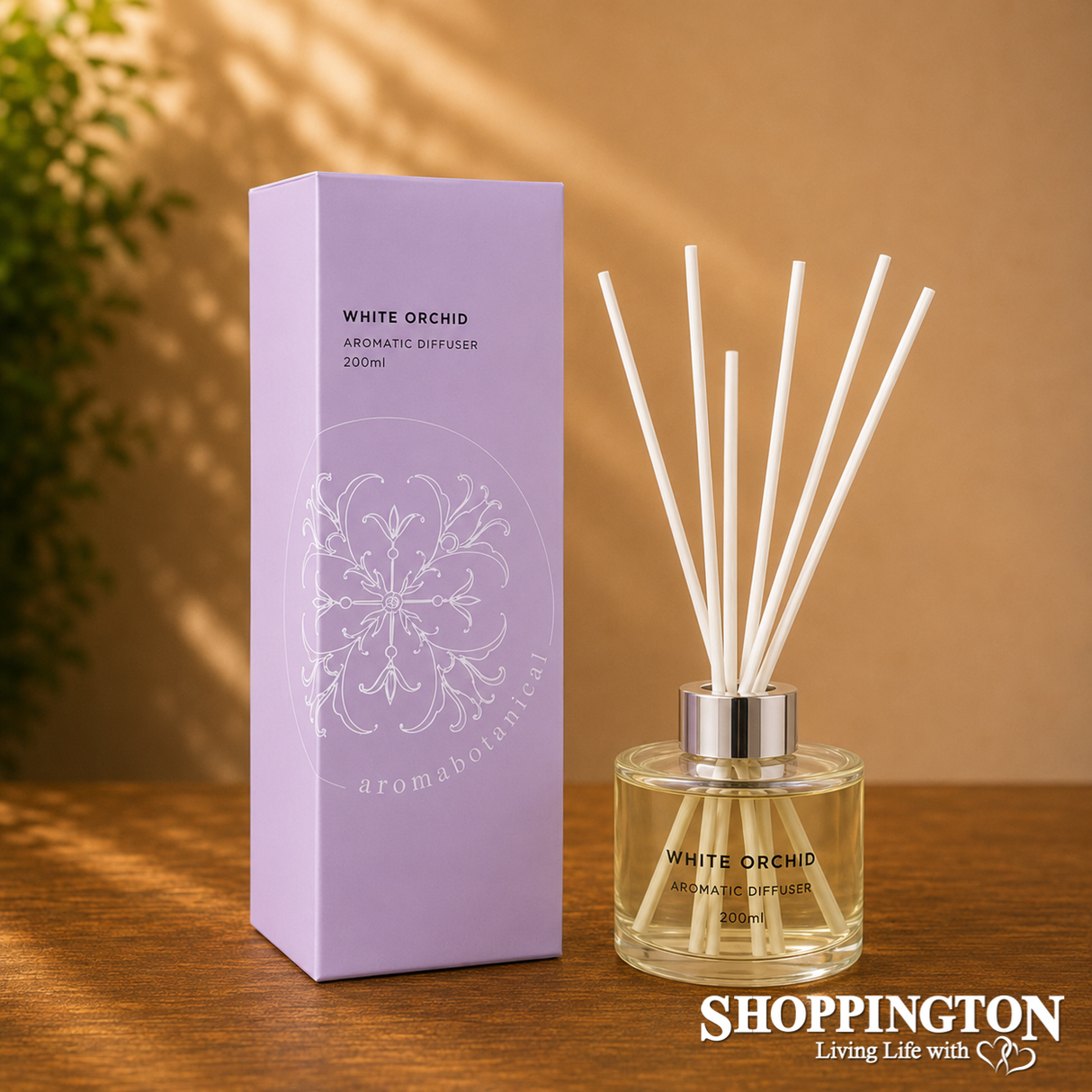 Aromabotanical Room Diffuser 200ml / White Orchid
