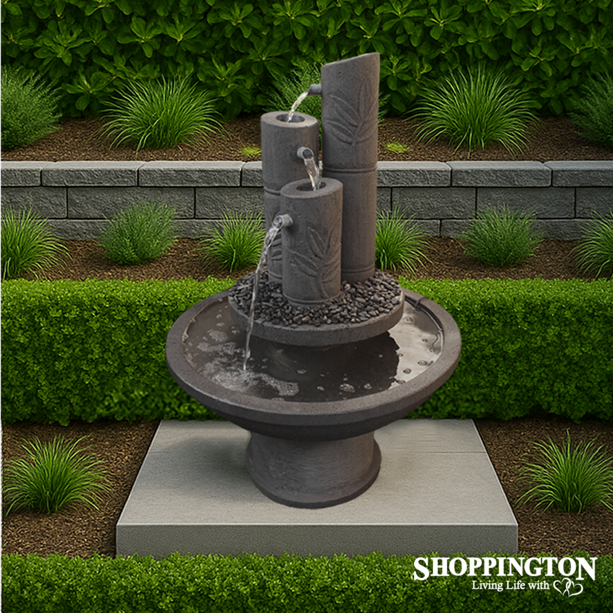 a Zen Yoga Water Feature 85cm x 140cm