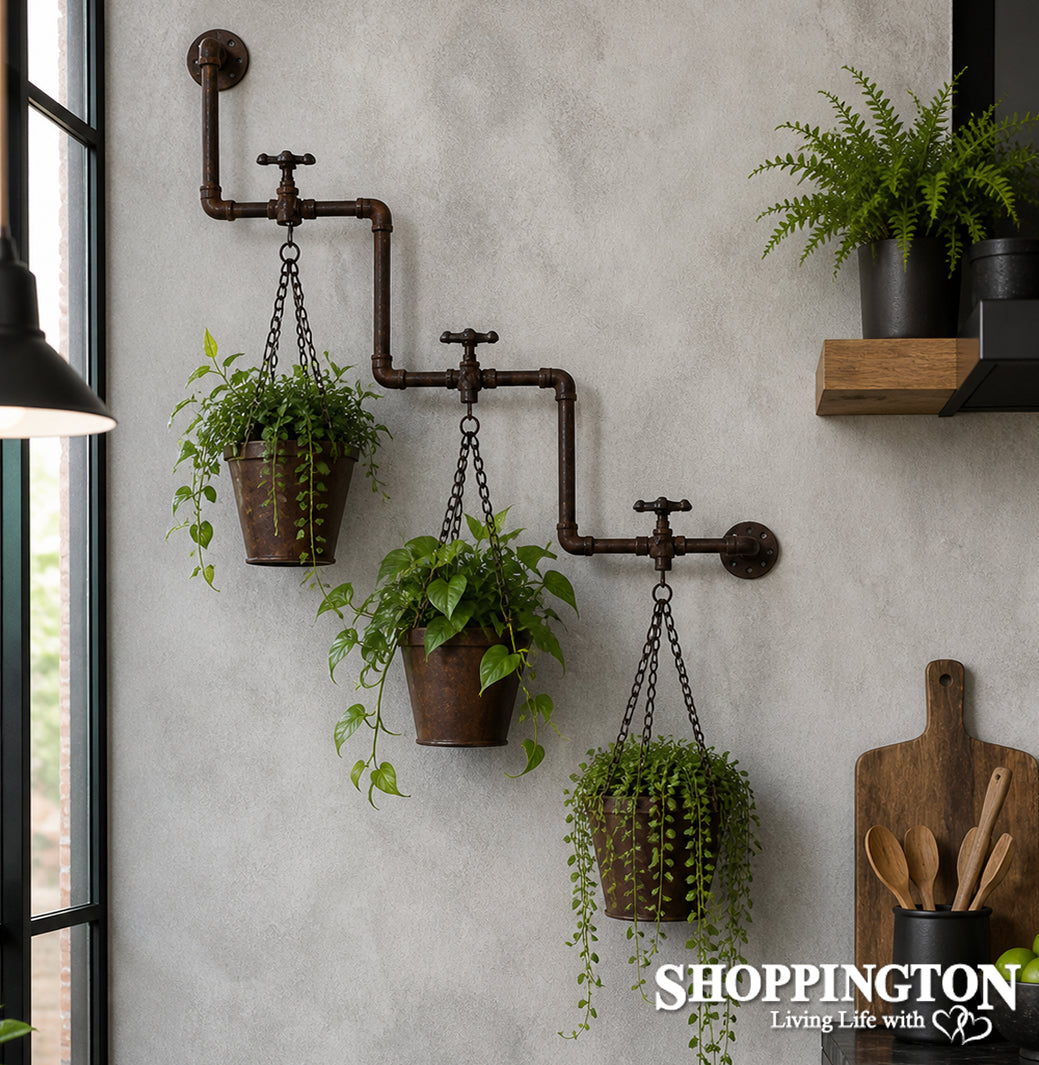 Zig Zag Faucet Pot Holder