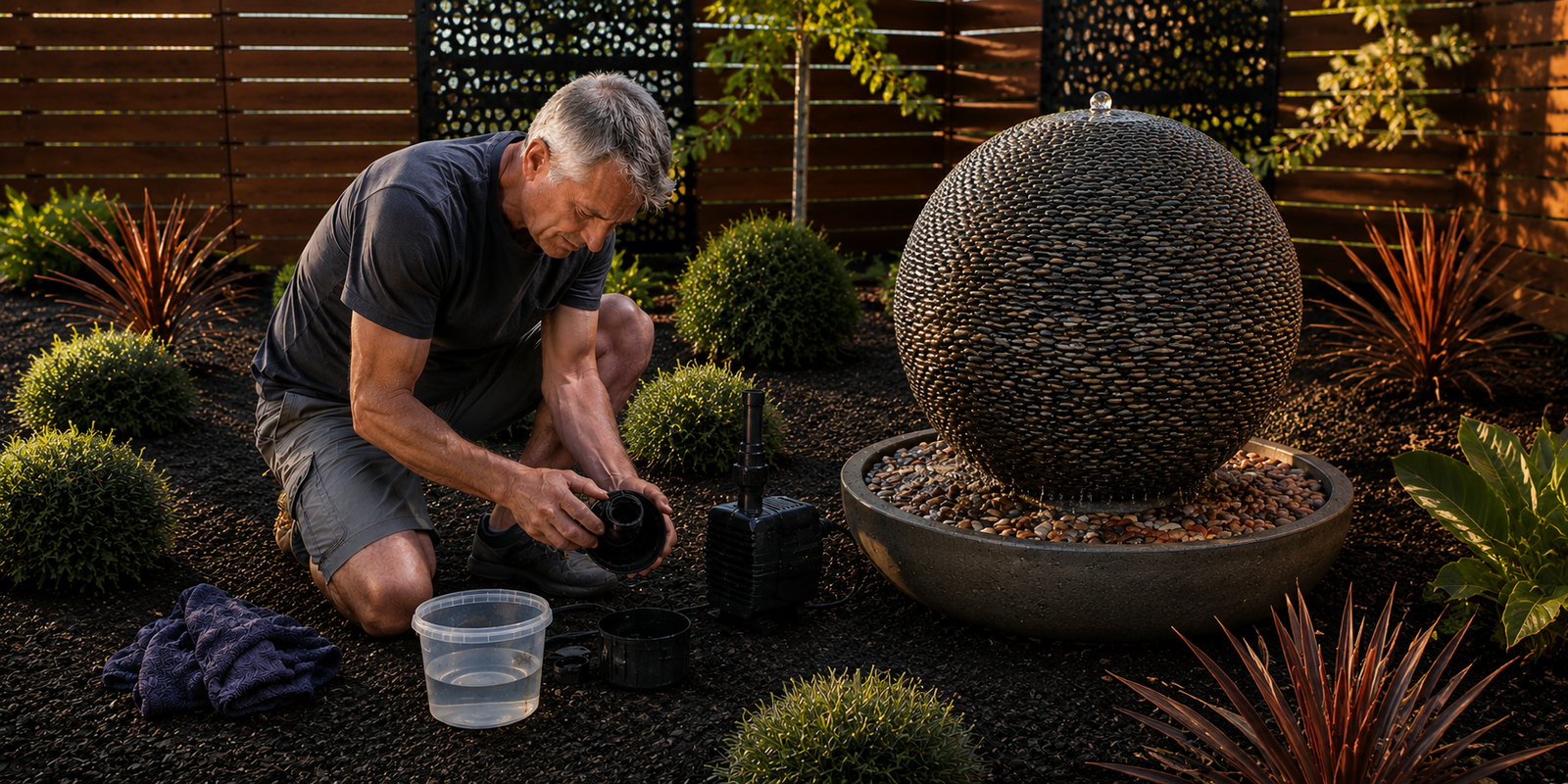 How to Service Your Water Feature Pump: