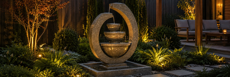 Water Feature Lighting: How to Create a Magical Garden After Dark