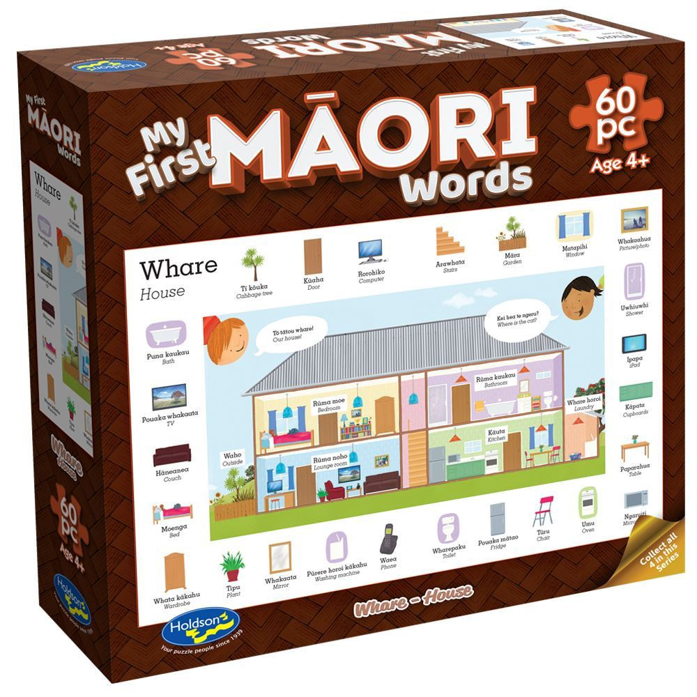 Puzzle - My First Maori Words