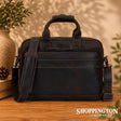 100% Leather Apollo Briefcase