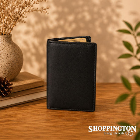 100% Leather Credit Card Wallet Holder