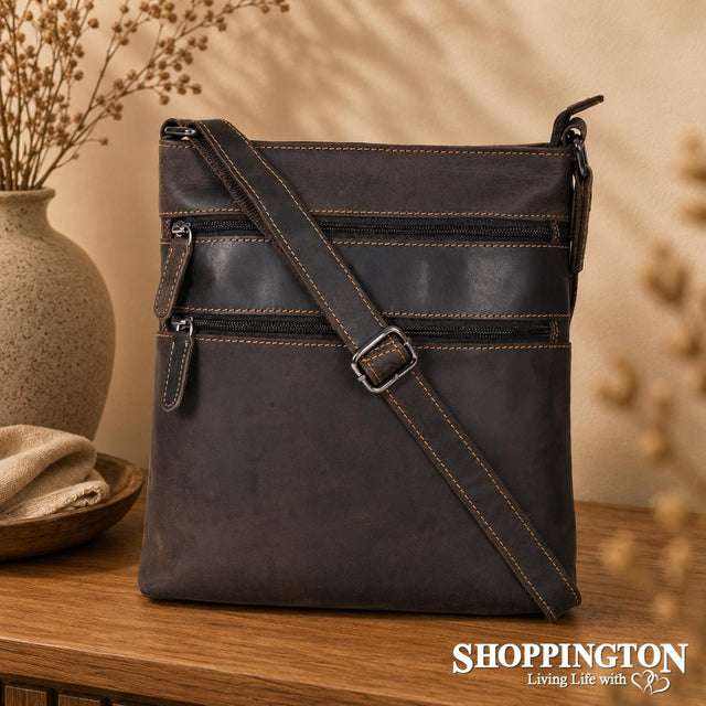 100% Leather Crossbody Purse/Bag