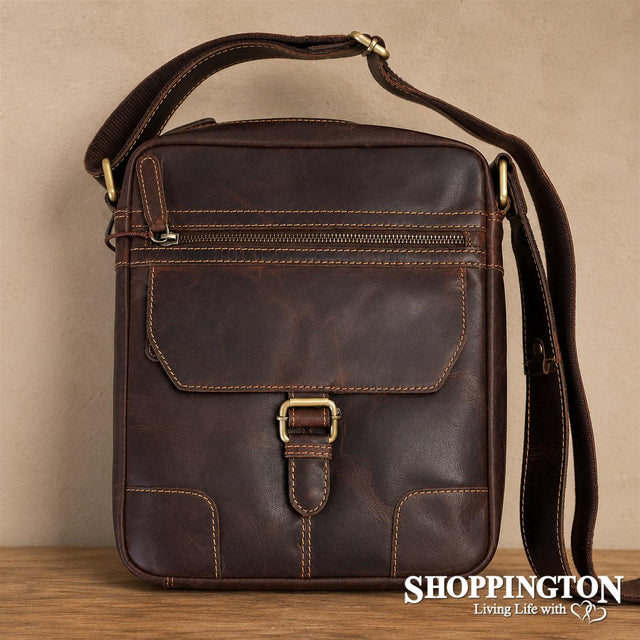 100% Leather Hendrix Vintage Sling Bag