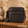 100% Leather Oliver Shoulder Bag