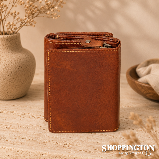 100% Leather Womens Harvest Wallet