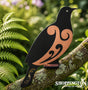 100% NZ Made Freestanding Kereru Garden Art