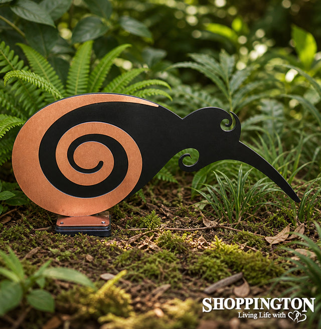 100% NZ Made Freestanding Kiwi Garden Art