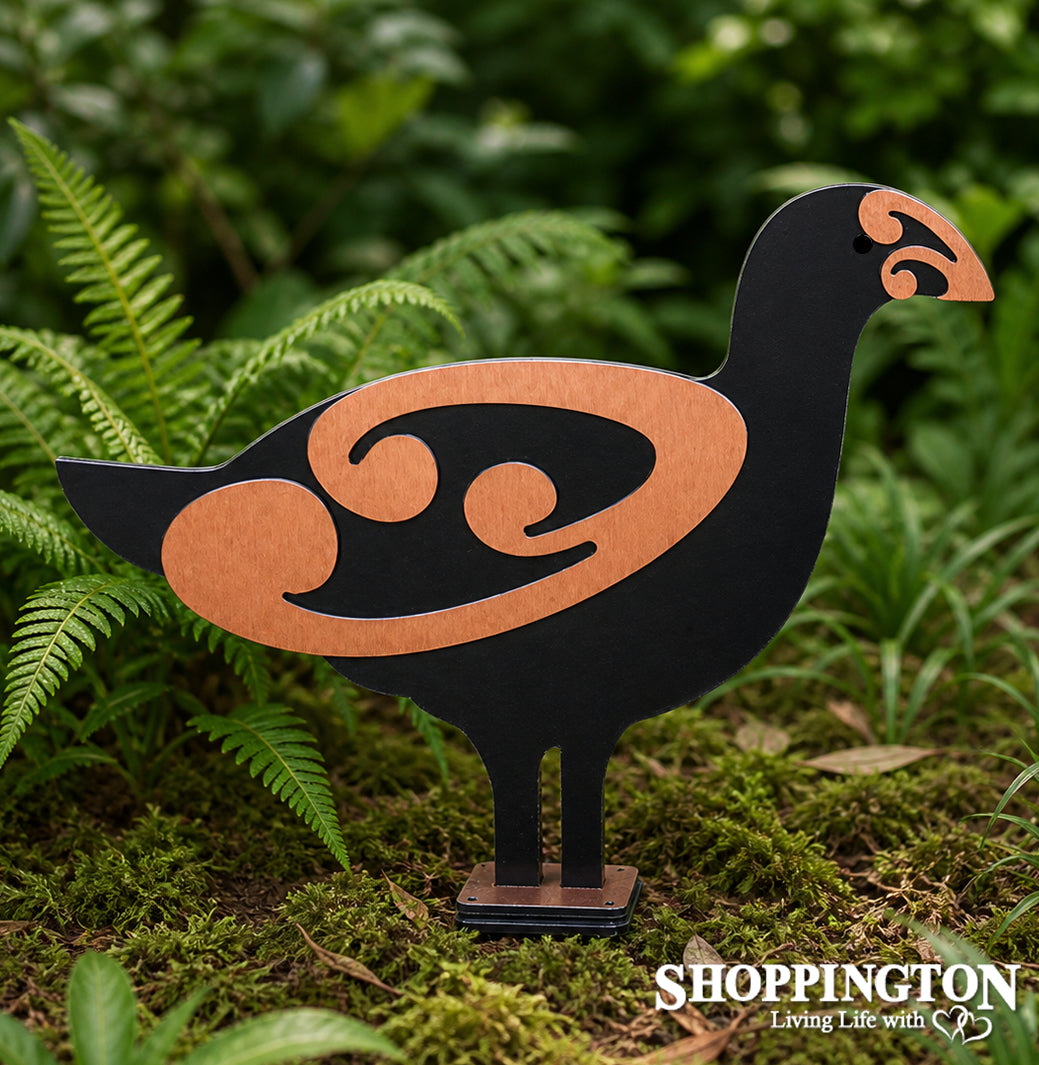 100% NZ Made Freestanding Pukeko Garden Art