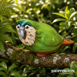 100% NZ Made Garden Ornament - Splashy Bird Art / Kakapo