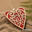 100% NZ Made Heart - Aroha Nui (Red)