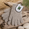 100% NZ Made Koru Knitwear - Possum Merino Gloves / Mocha