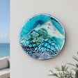 100% NZ Made Pottery / Mountain Wall Plate