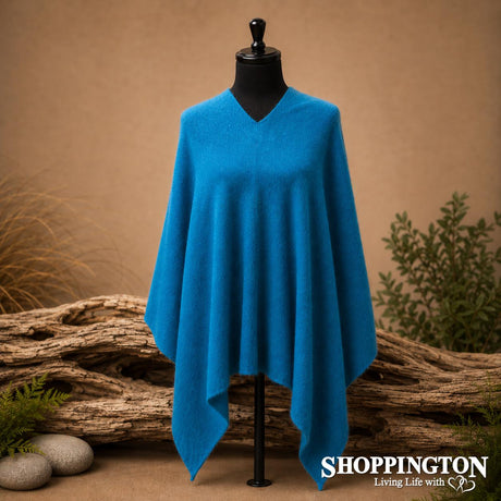 100% NZ Made Two Way Poncho / Pacific