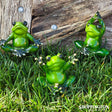 12cm Frog Garden Stakes