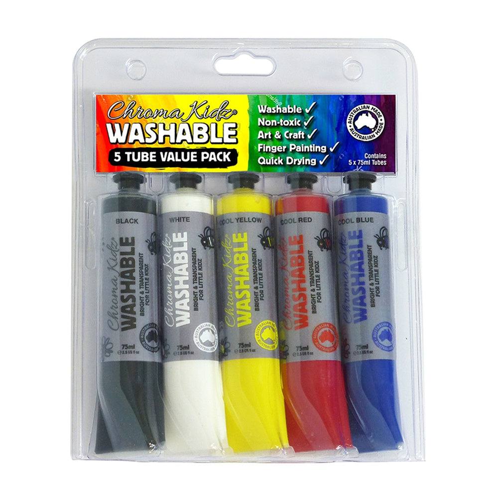 Chroma Kidz Washable Acrylic Paint