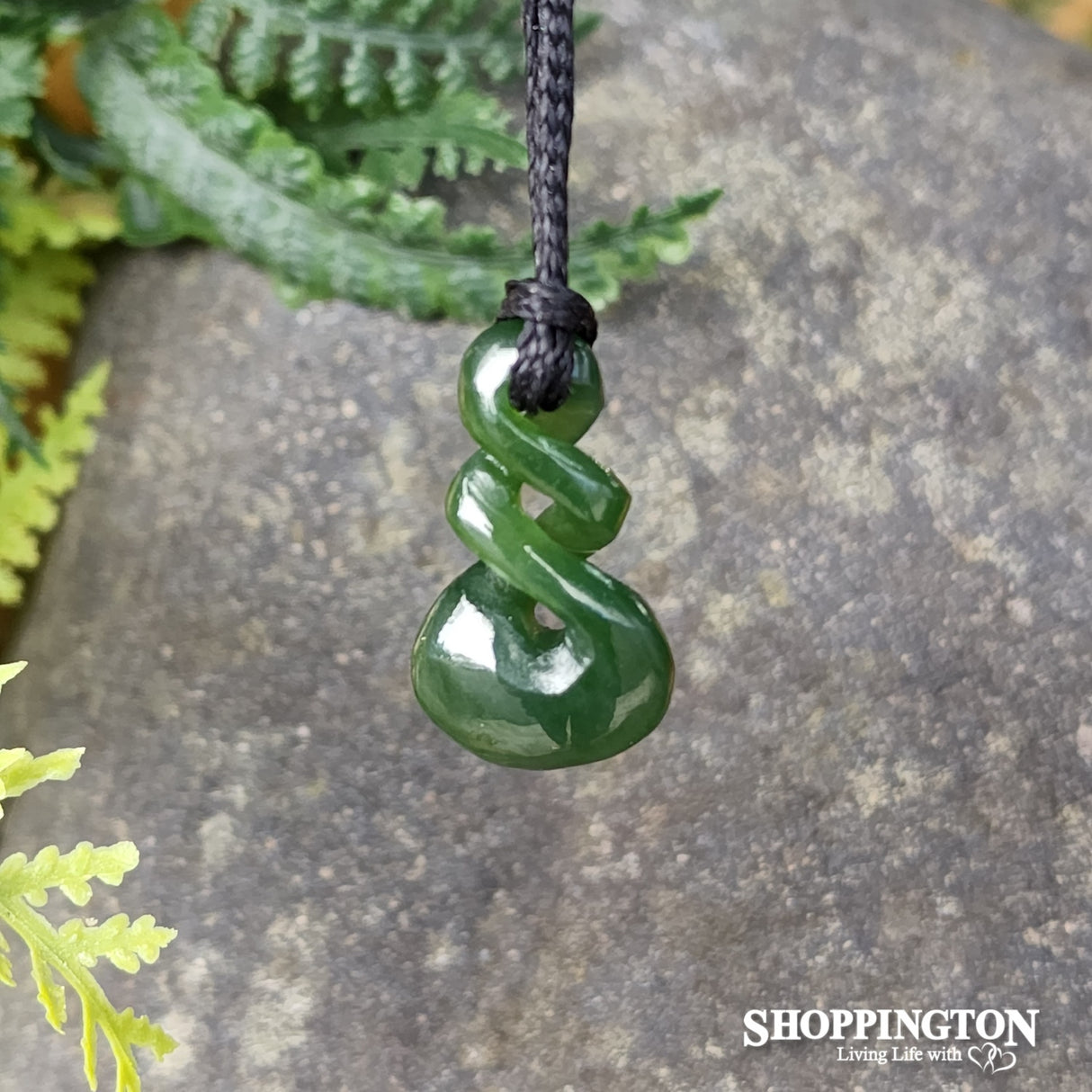 Pounamu Pendant - Twist 25mm