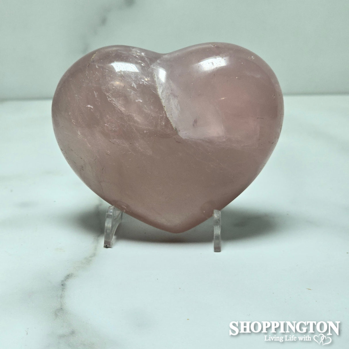 Rose Quartz Heart #5