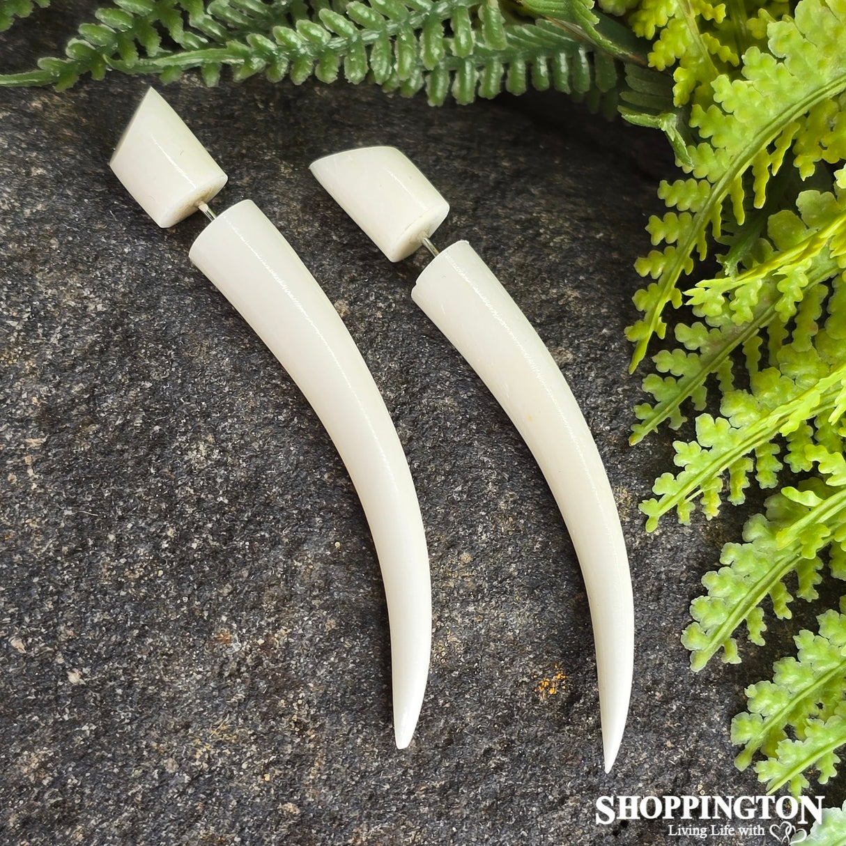 Tusk Shape Earrings