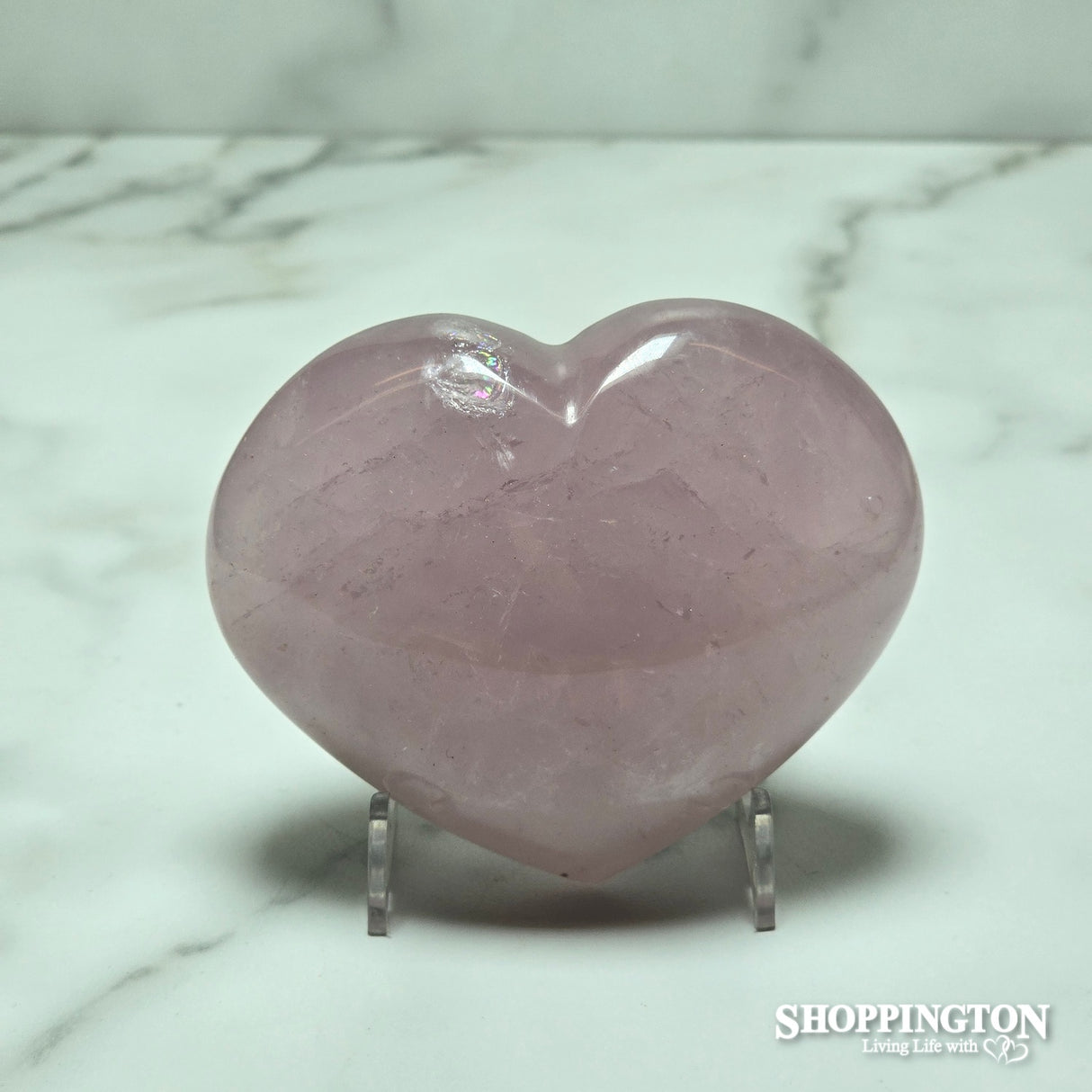 Rose Quartz Heart #7